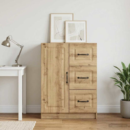 vidaXL Sideboard Artisan Oak 66 x 34.5 x 87 cm Engineered Wood