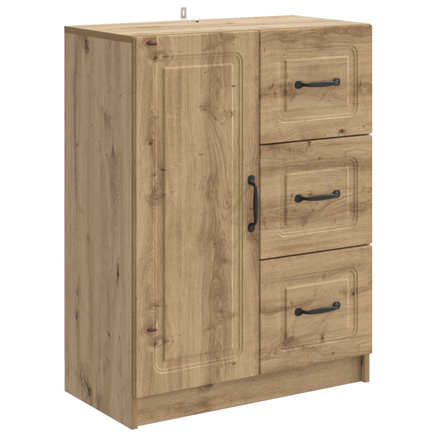 vidaXL Sideboard Artisan Oak 66 x 34.5 x 87 cm Engineered Wood