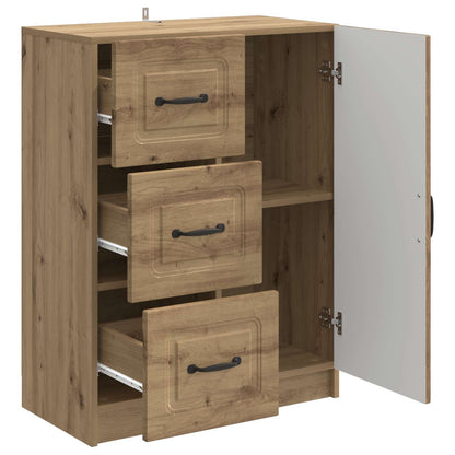vidaXL Sideboard Artisan Oak 66 x 34.5 x 87 cm Engineered Wood
