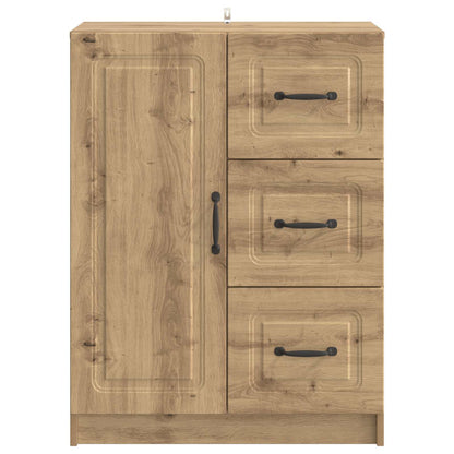 vidaXL Sideboard Artisan Oak 66 x 34.5 x 87 cm Engineered Wood