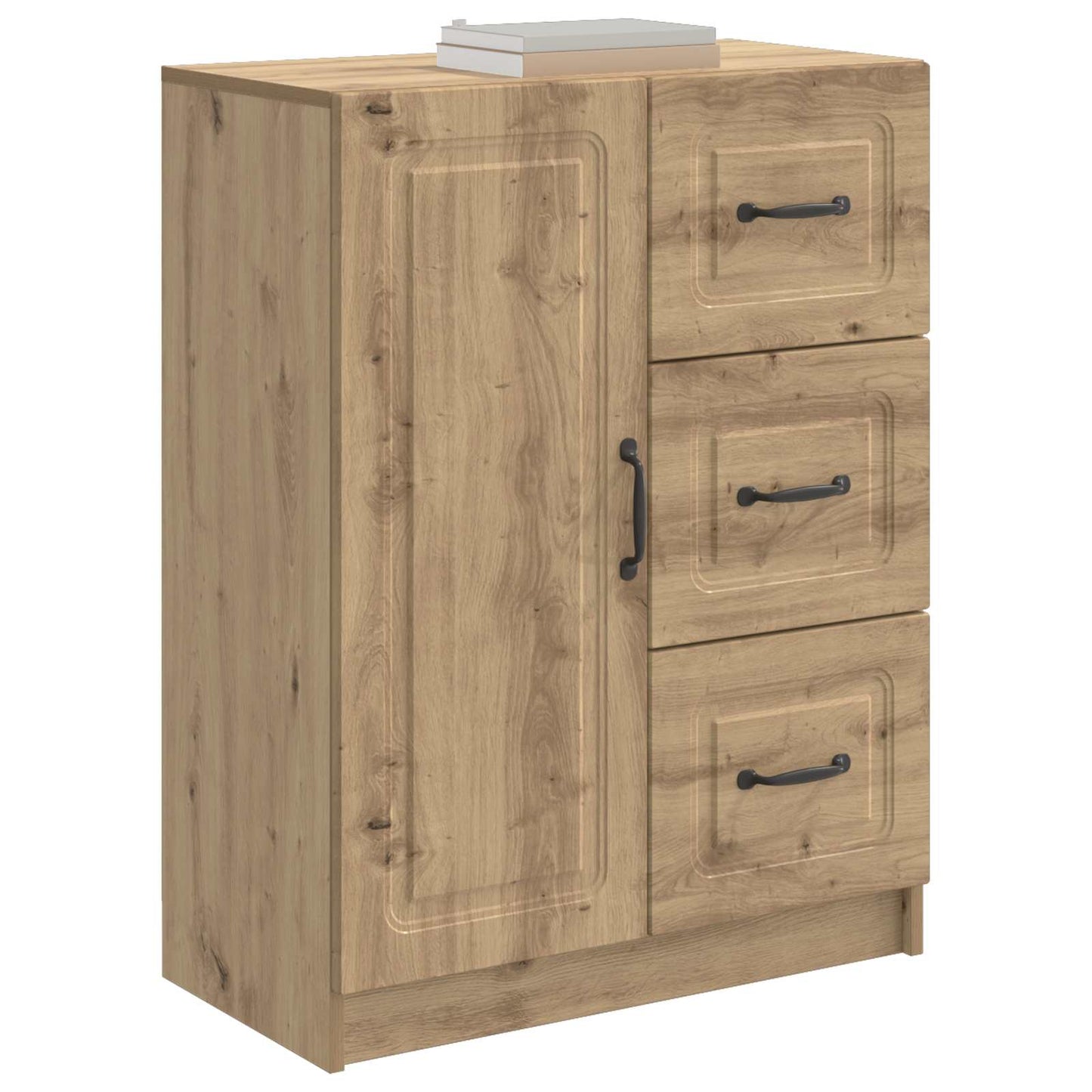 vidaXL Sideboard Artisan Oak 66 x 34.5 x 87 cm Engineered Wood