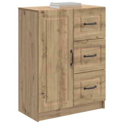 vidaXL Sideboard Artisan Oak 66 x 34.5 x 87 cm Engineered Wood