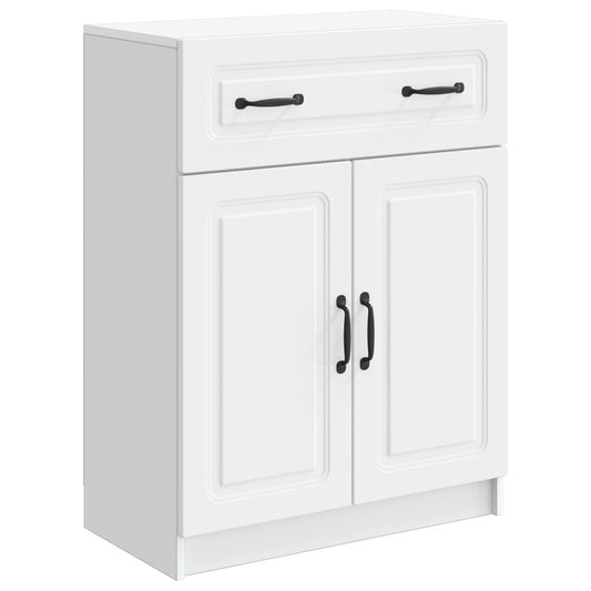 vidaXL Sideboard White 66 x 34.5 x 87 cm Engineered Wood