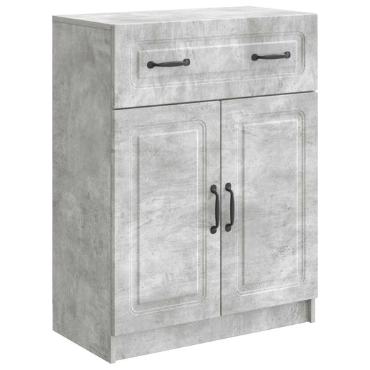 vidaXL Sideboard Concrete Grey 66 x 34.5 x 87 cm Engineered Wood