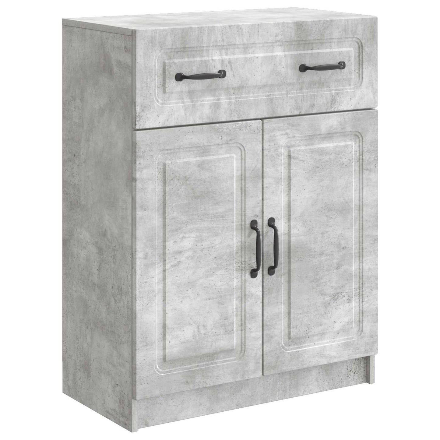 vidaXL Sideboard Concrete Grey 66 x 34.5 x 87 cm Engineered Wood