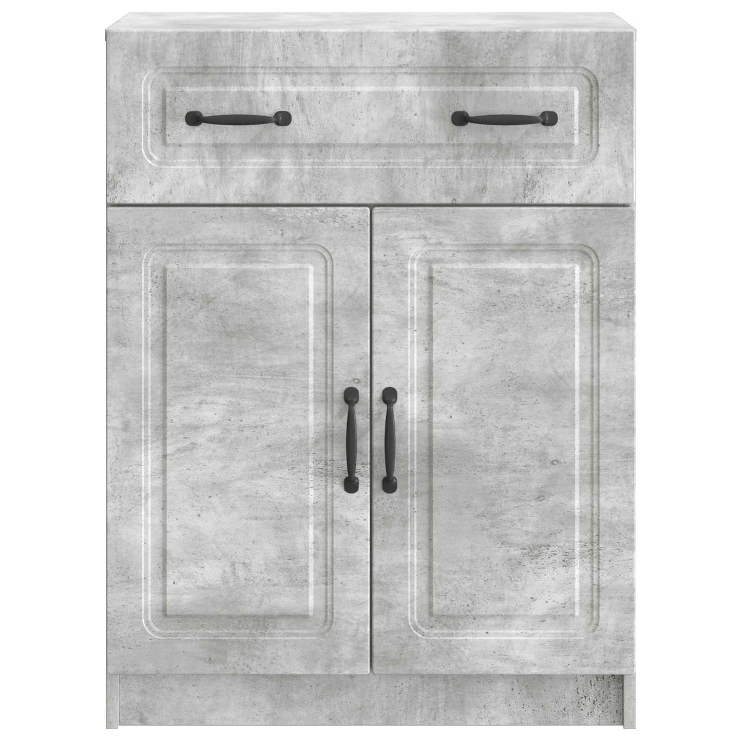 vidaXL Sideboard Concrete Grey 66 x 34.5 x 87 cm Engineered Wood
