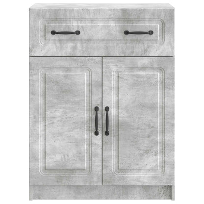 vidaXL Sideboard Concrete Grey 66 x 34.5 x 87 cm Engineered Wood