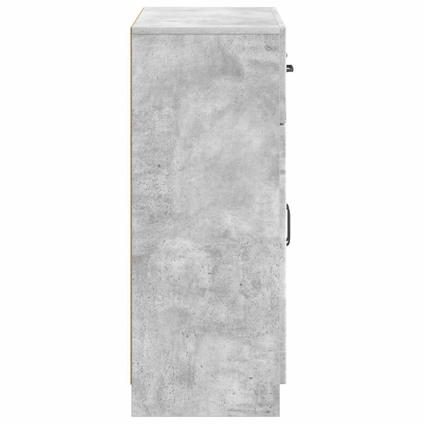 vidaXL Sideboard Concrete Grey 66 x 34.5 x 87 cm Engineered Wood