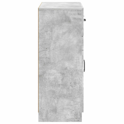 vidaXL Sideboard Concrete Grey 66 x 34.5 x 87 cm Engineered Wood