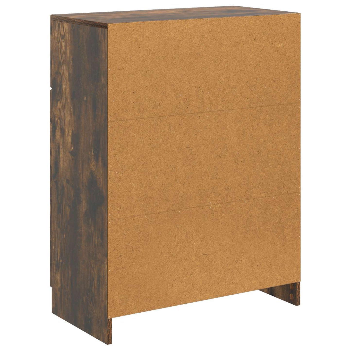 vidaXL Sideboard Smoked Oak 66 x 34.5 x 87 cm Engineered Wood