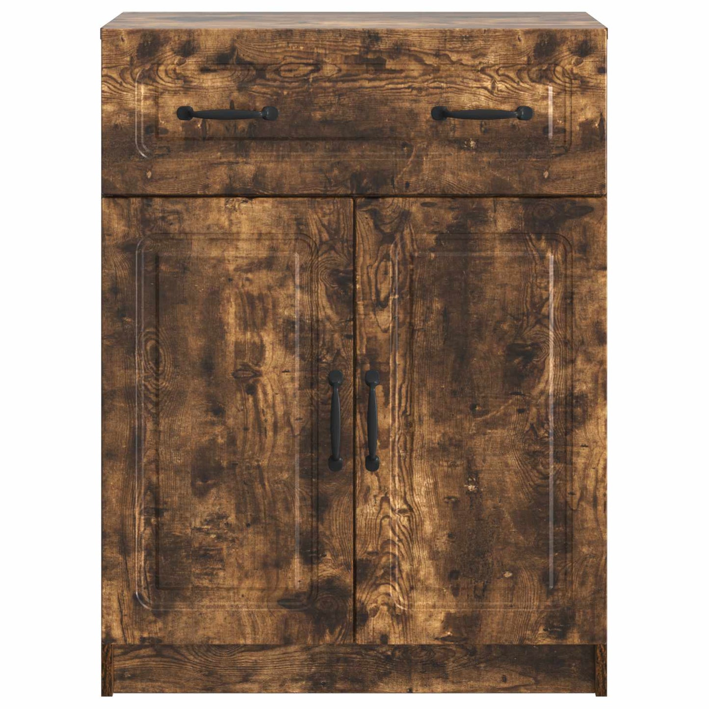 vidaXL Sideboard Smoked Oak 66 x 34.5 x 87 cm Engineered Wood