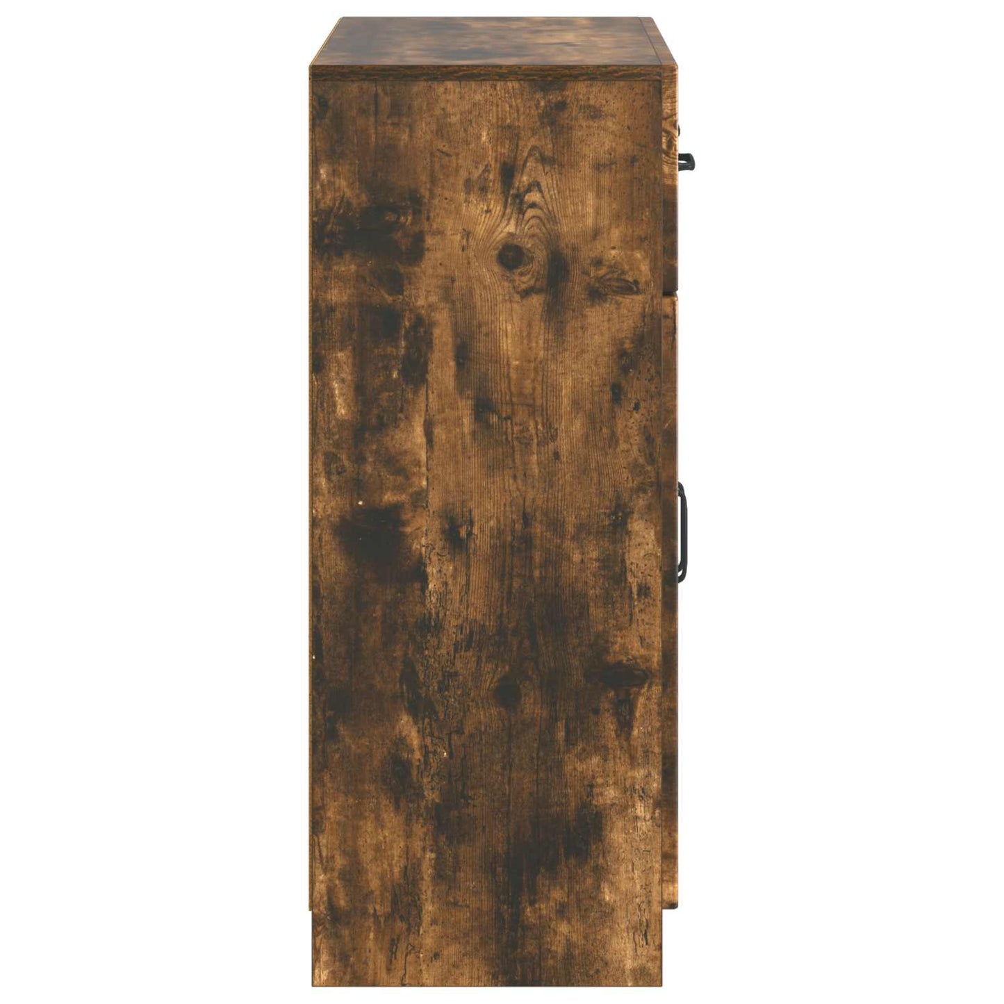 vidaXL Sideboard Smoked Oak 66 x 34.5 x 87 cm Engineered Wood