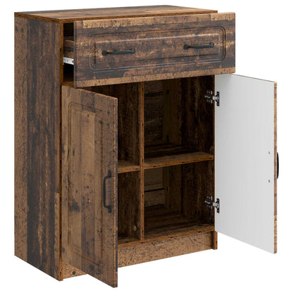 vidaXL Sideboard Old Wood 66 x 34.5 x 87 cm Engineered Wood