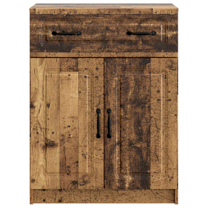 vidaXL Sideboard Old Wood 66 x 34.5 x 87 cm Engineered Wood
