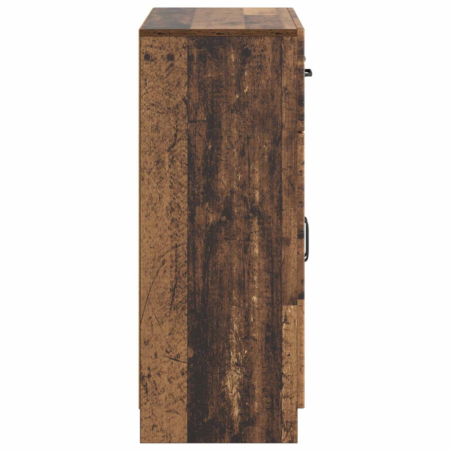 vidaXL Sideboard Old Wood 66 x 34.5 x 87 cm Engineered Wood