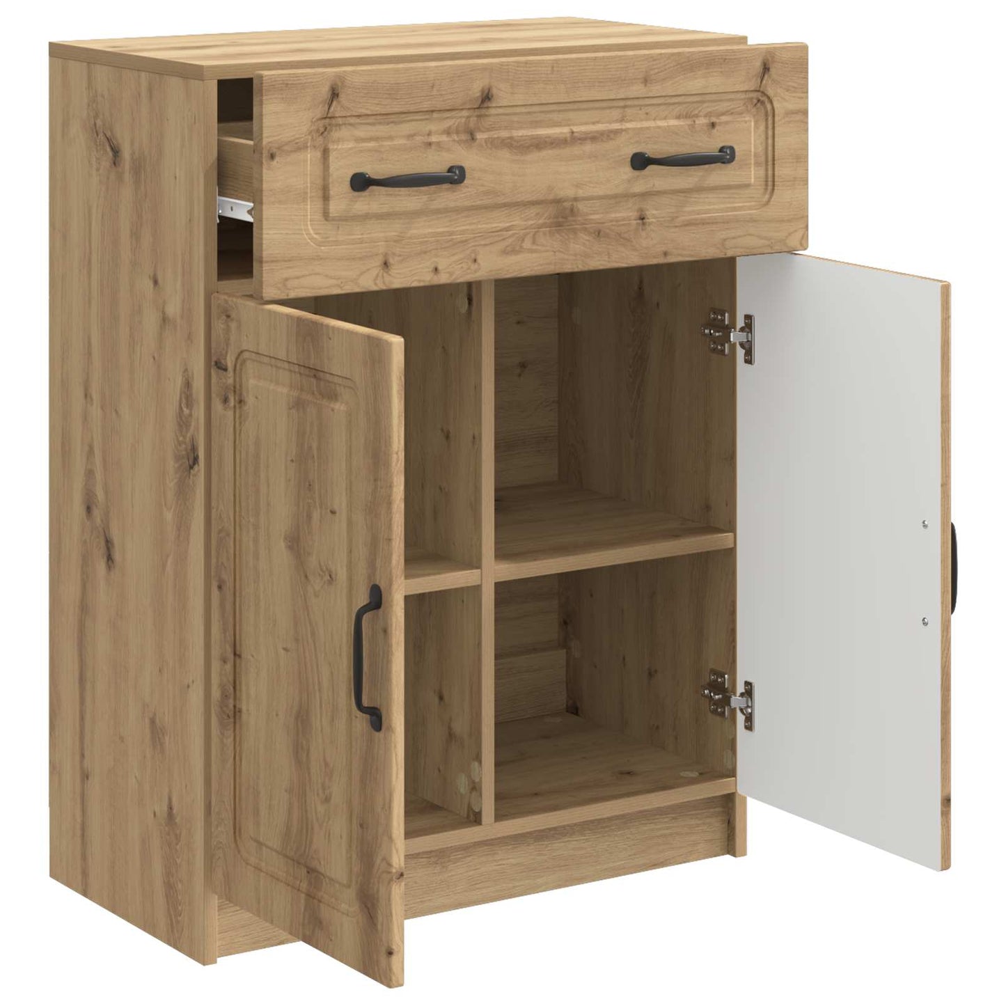 vidaXL Sideboard Artisan Oak 66 x 34.5 x 87 cm Engineered Wood