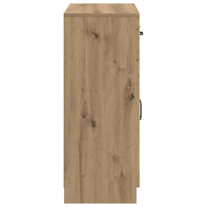 vidaXL Sideboard Artisan Oak 66 x 34.5 x 87 cm Engineered Wood
