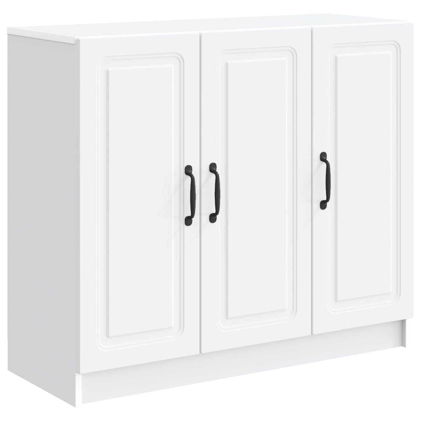 vidaXL Sideboard White 89 x 34.5 x 77 cm Engineered Wood