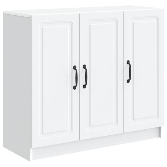 vidaXL Sideboard White 89 x 34.5 x 77 cm Engineered Wood