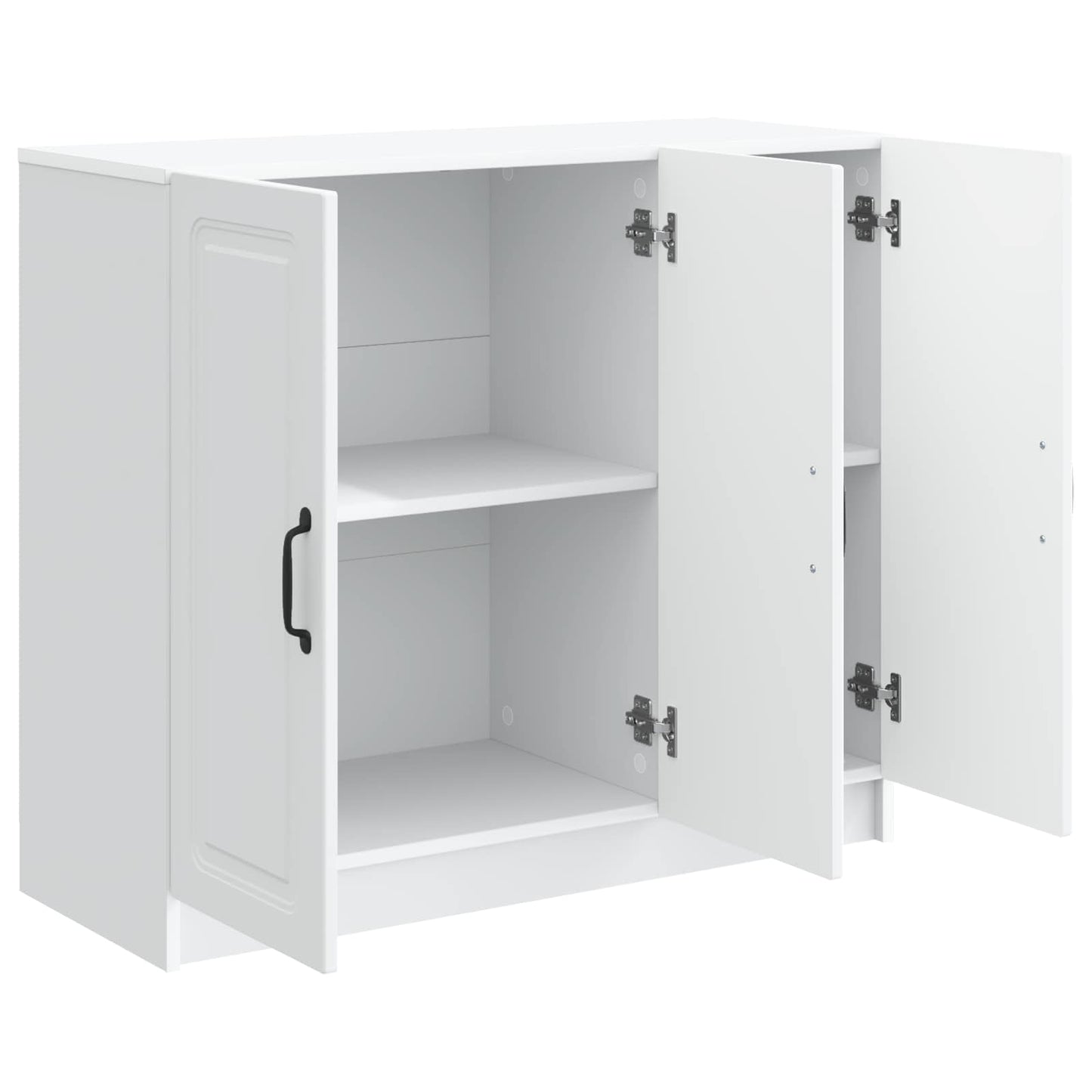 vidaXL Sideboard White 89 x 34.5 x 77 cm Engineered Wood