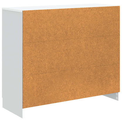 vidaXL Sideboard White 89 x 34.5 x 77 cm Engineered Wood
