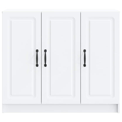 vidaXL Sideboard White 89 x 34.5 x 77 cm Engineered Wood