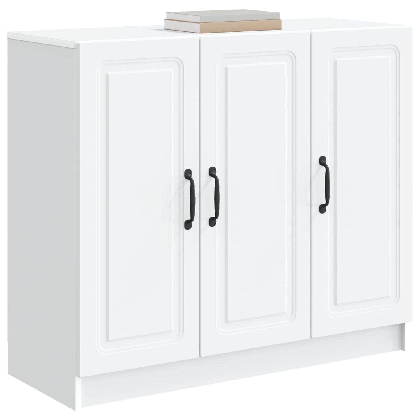 vidaXL Sideboard White 89 x 34.5 x 77 cm Engineered Wood