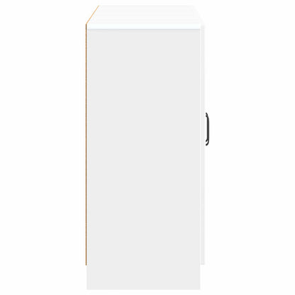 vidaXL Sideboard White 89 x 34.5 x 77 cm Engineered Wood