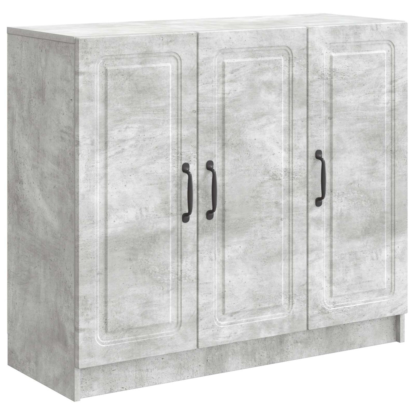 vidaXL Sideboard Concrete Grey 89 x 34.5 x 77 cm Engineered Wood