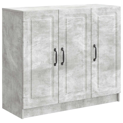 vidaXL Sideboard Concrete Grey 89 x 34.5 x 77 cm Engineered Wood