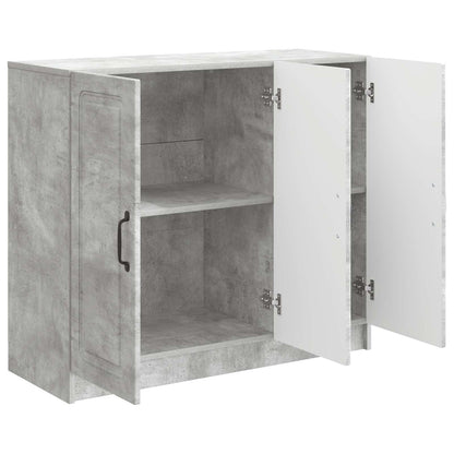vidaXL Sideboard Concrete Grey 89 x 34.5 x 77 cm Engineered Wood