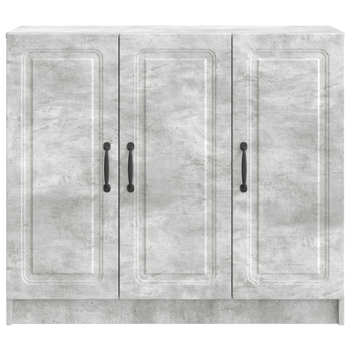 vidaXL Sideboard Concrete Grey 89 x 34.5 x 77 cm Engineered Wood