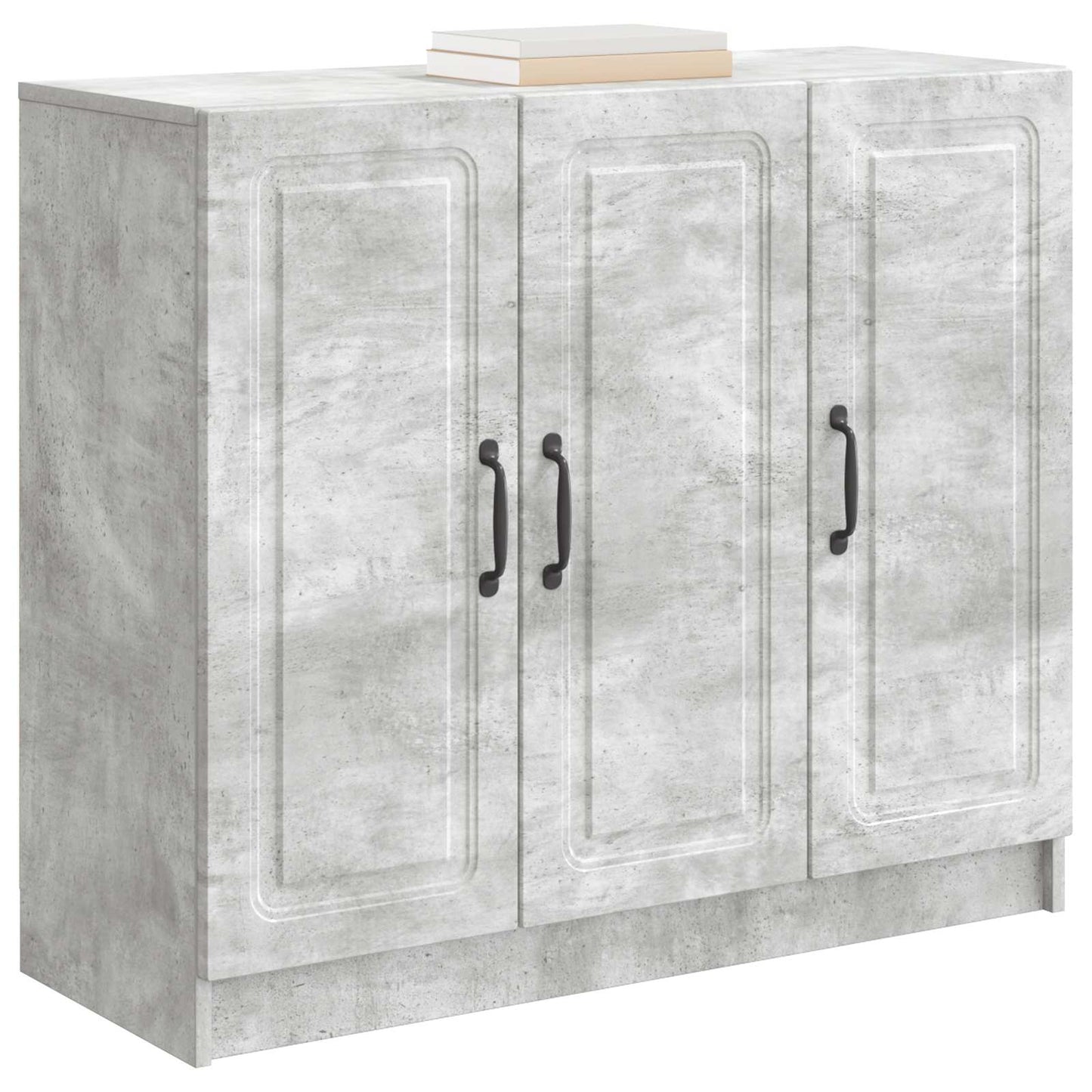 vidaXL Sideboard Concrete Grey 89 x 34.5 x 77 cm Engineered Wood