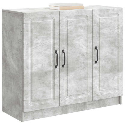 vidaXL Sideboard Concrete Grey 89 x 34.5 x 77 cm Engineered Wood