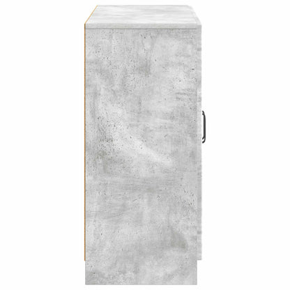 vidaXL Sideboard Concrete Grey 89 x 34.5 x 77 cm Engineered Wood