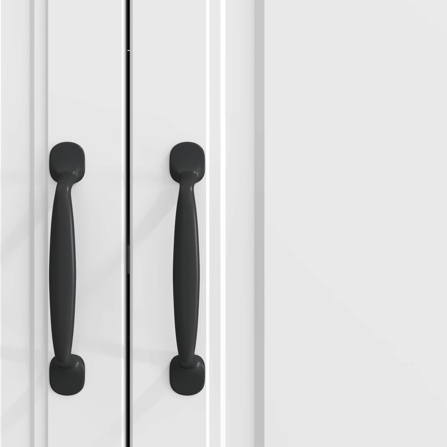 vidaXL Sideboard High Gloss White 89 x 34.5 x 77 cm Engineered Wood