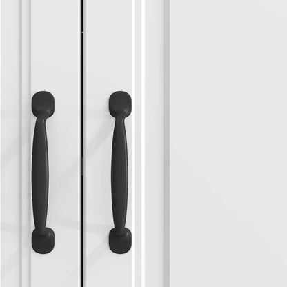 vidaXL Sideboard High Gloss White 89 x 34.5 x 77 cm Engineered Wood