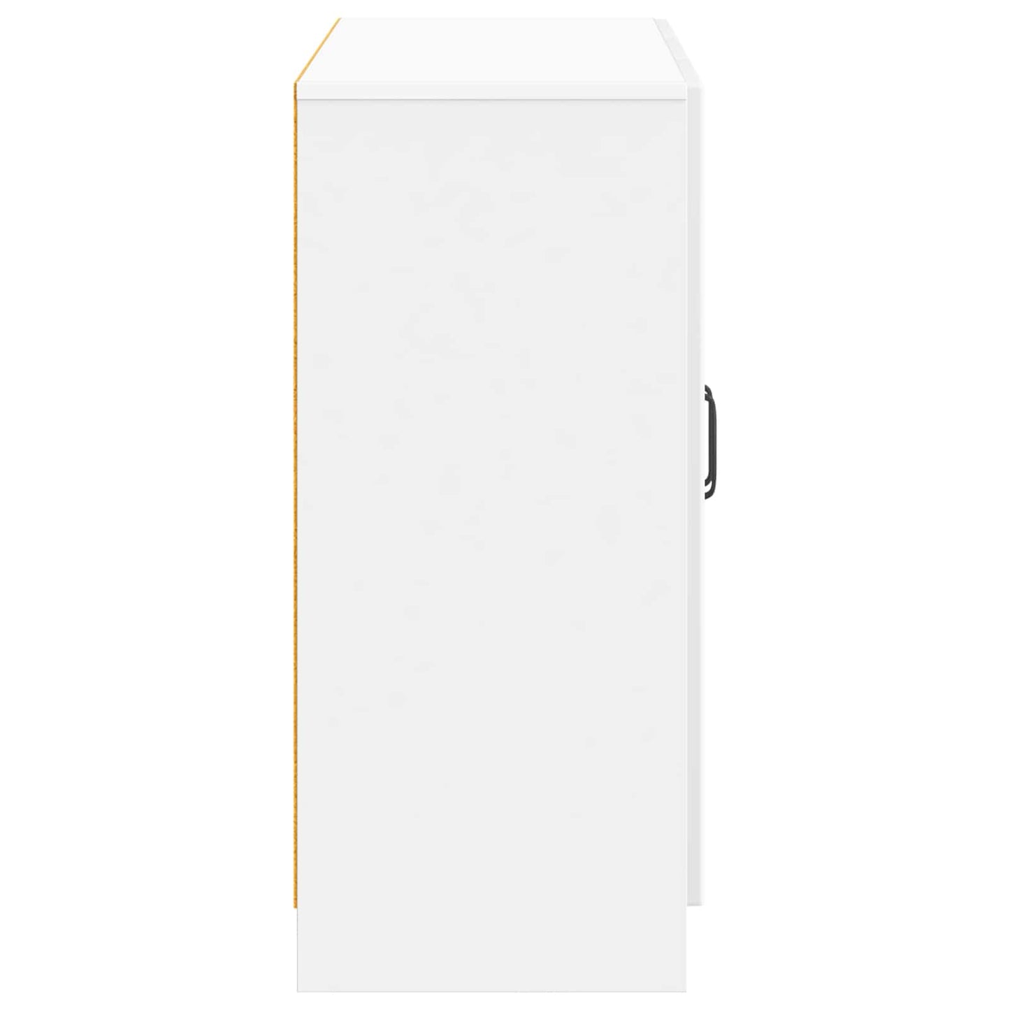vidaXL Sideboard High Gloss White 89 x 34.5 x 77 cm Engineered Wood