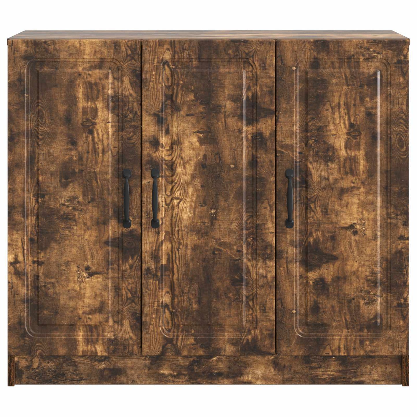 vidaXL Sideboard Smoked Oak 89 x 34.5 x 77 cm Engineered Wood
