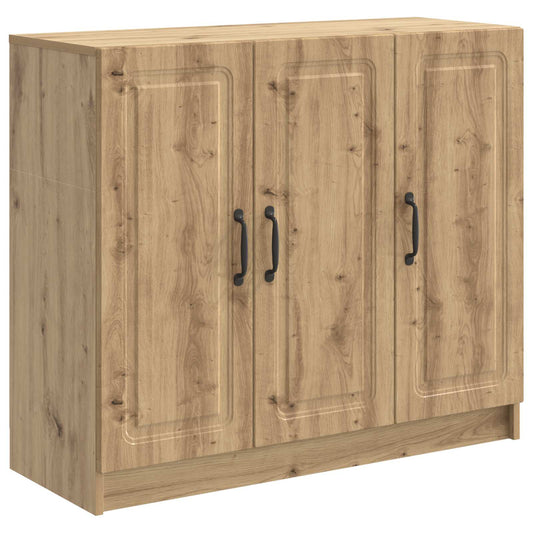 vidaXL Sideboard Artisan Oak 89 x 34.5 x 77 cm Engineered Wood