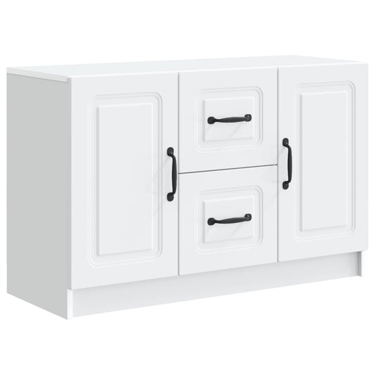 vidaXL Sideboard White 89 x 34.5 x 57 cm Engineered Wood