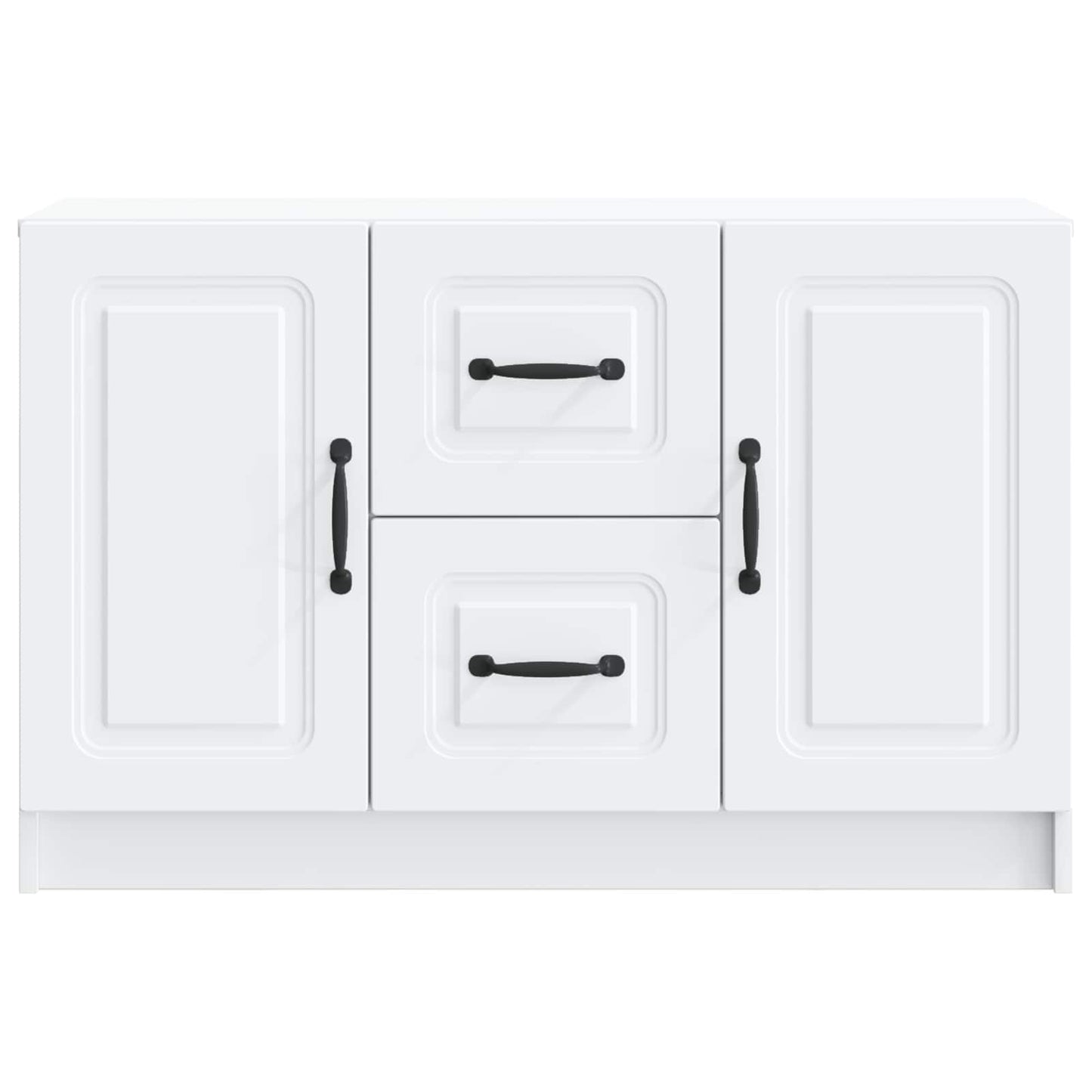 vidaXL Sideboard White 89 x 34.5 x 57 cm Engineered Wood
