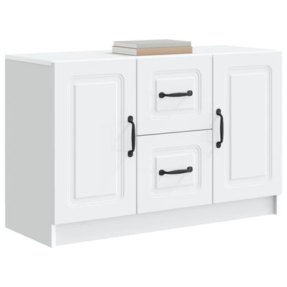 vidaXL Sideboard White 89 x 34.5 x 57 cm Engineered Wood