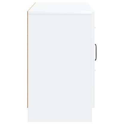 vidaXL Sideboard White 89 x 34.5 x 57 cm Engineered Wood