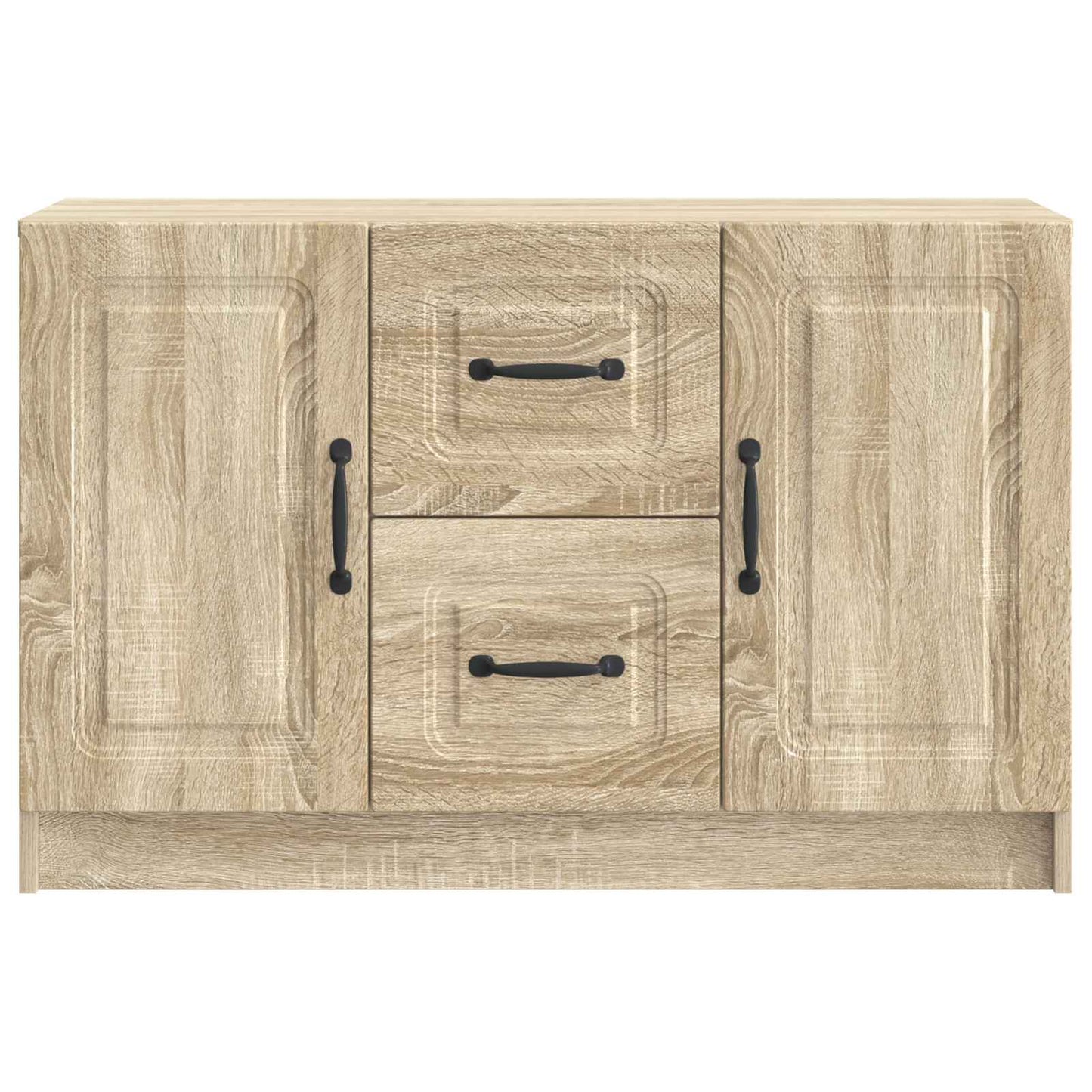 vidaXL Sideboard Sonoma Oak 89 x 34.5 x 57 cm Engineered Wood