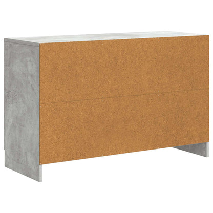 vidaXL Sideboard Concrete Grey 89 x 34.5 x 57 cm Engineered Wood