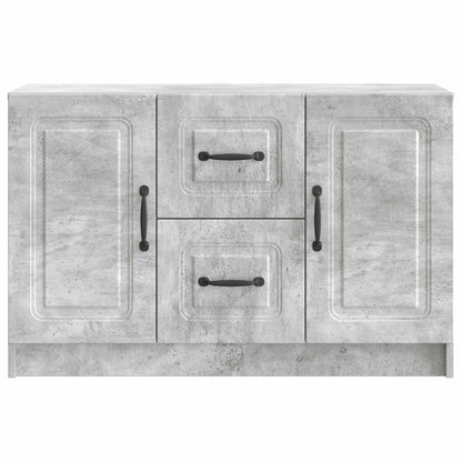 vidaXL Sideboard Concrete Grey 89 x 34.5 x 57 cm Engineered Wood