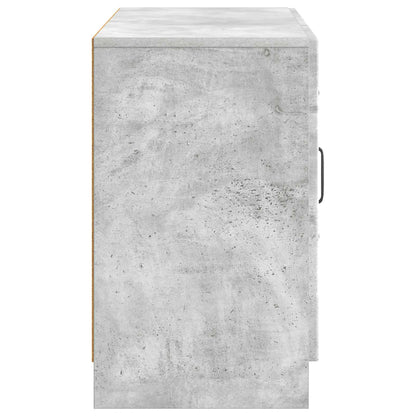 vidaXL Sideboard Concrete Grey 89 x 34.5 x 57 cm Engineered Wood