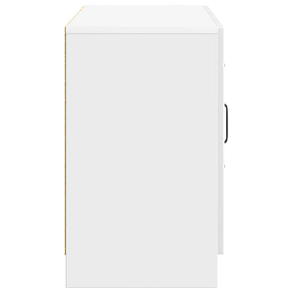 vidaXL Sideboard High Gloss White 89 x 34.5 x 57 cm Engineered Wood