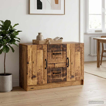 vidaXL Sideboard Old Wood 89 x 34.5 x 57 cm Engineered Wood
